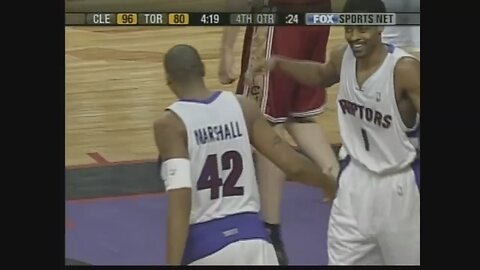 Donyell Marshall 18 Points Vs. Cavaliers, 2003-04.