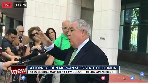 John Morgan suing FL for marijuana restrictions