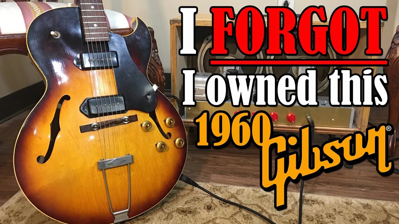 I Found a 1960 Gibson in the BACK OF MY CLOSET...FORGOT I had it!
