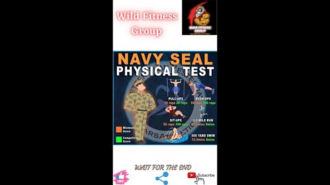 🔥Navy seal physical test🔥#shorts🔥#viralshorts🔥#fitnessshorts🔥#wildfitnessgroup🔥