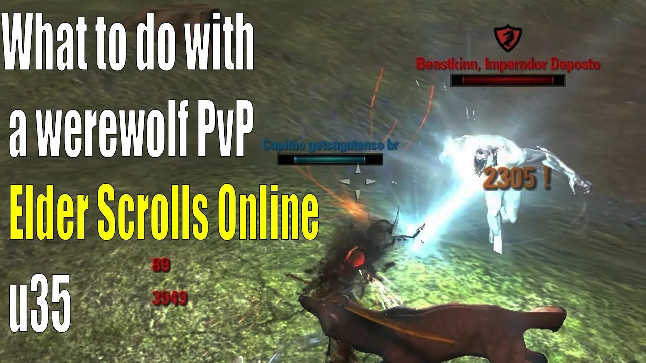 O que fazer com um Lobisomem Elder Scrolls Online u35