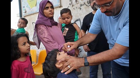 In Race Against Polio, Gaza Begins Vaccination Drive