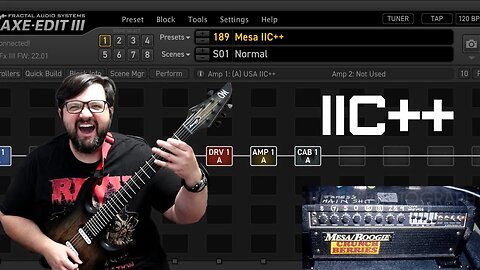 Amps of The Axe Fx III: Mesa IIC++