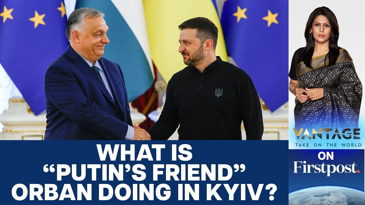 Hungary's Orban goes to Kyiv & tells Zelensky to take Ceasefire