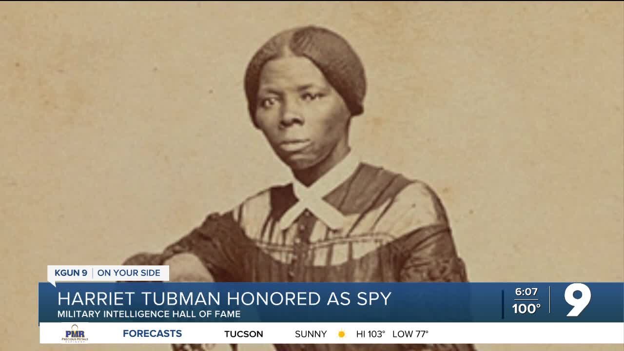 Harriet Tubman honored as a Civil War spy