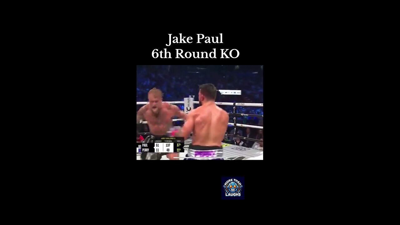 Jake Paul 6th Round KO 🥊