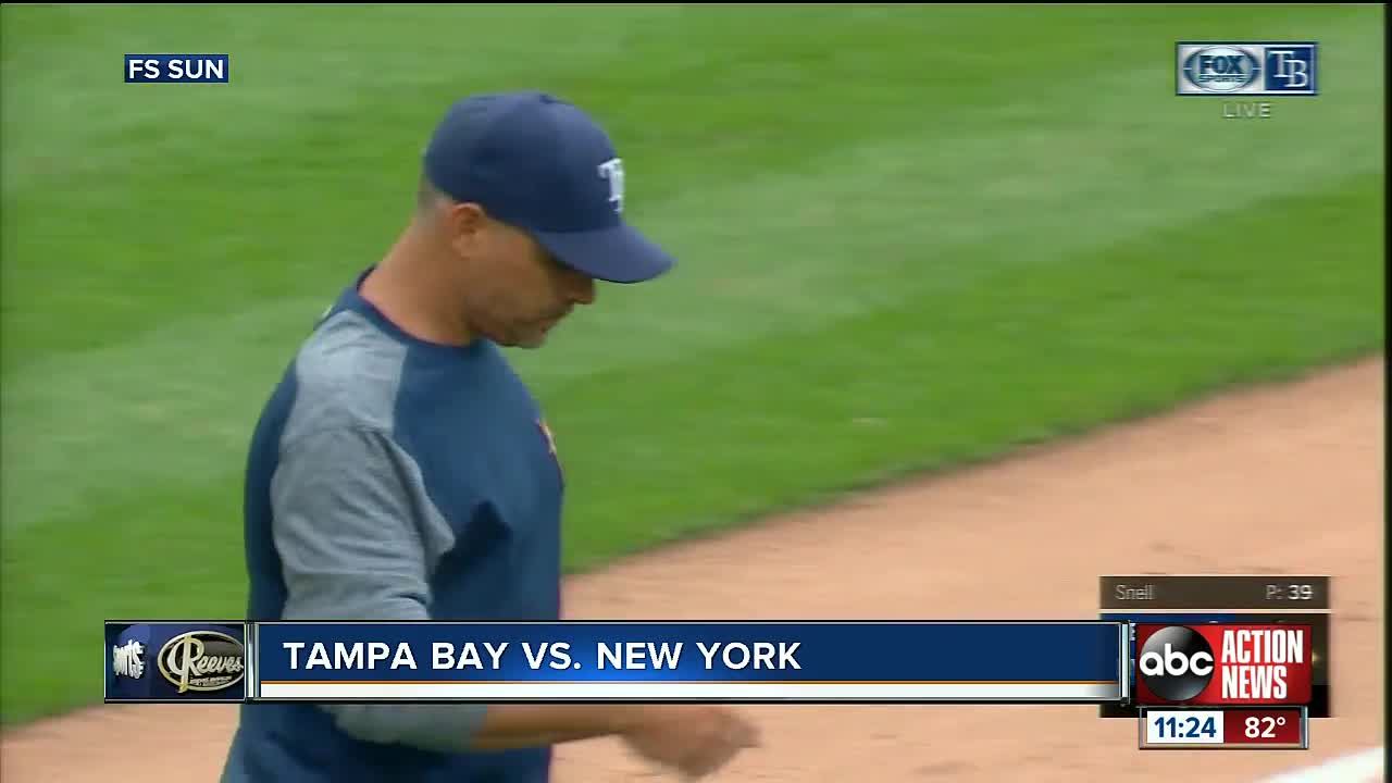 Blake Snell chased in 1st inning as New York Yankees sweep Tampa Bay Rays