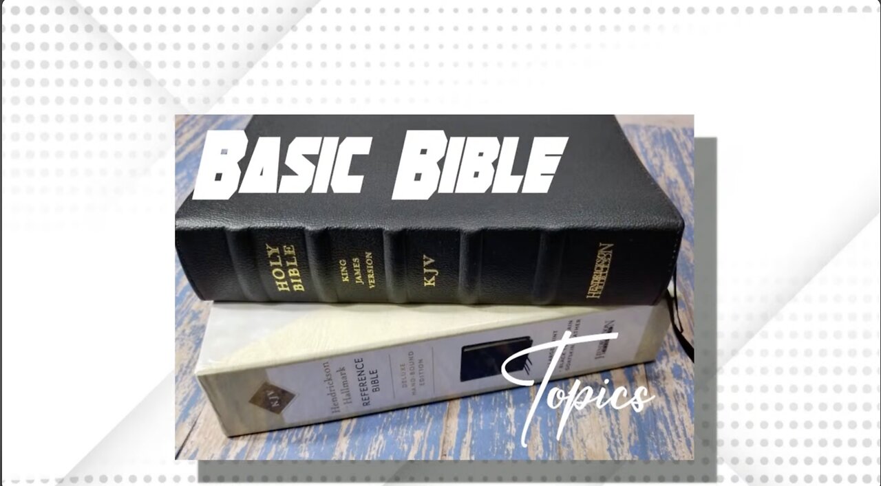 Basic Bible Topics, [Organizing Your Priorities]