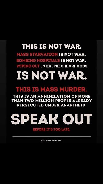 Israel has just killed over 20,000 children.