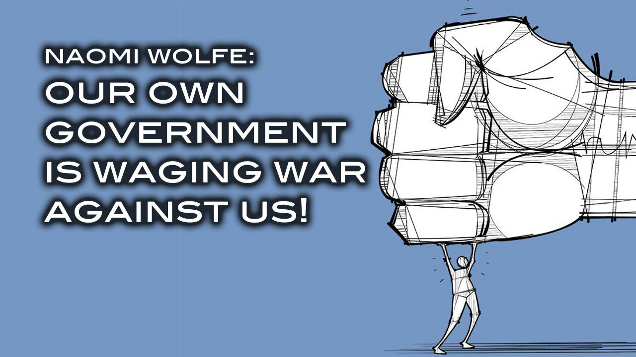 Naomi Wolfe: Our Own Government Is Waging War Against Us!