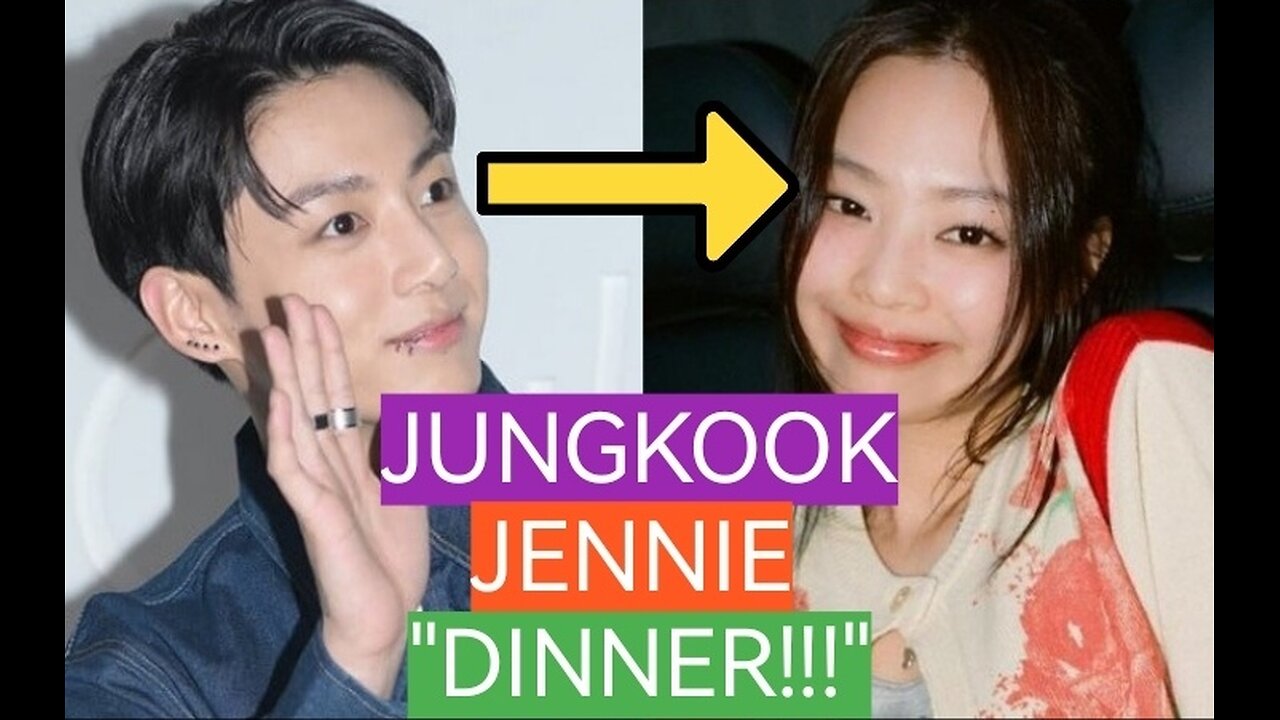 BTS JUNGKOOK "CLOSE BOND" with BLACKPINK JENNIE!!!