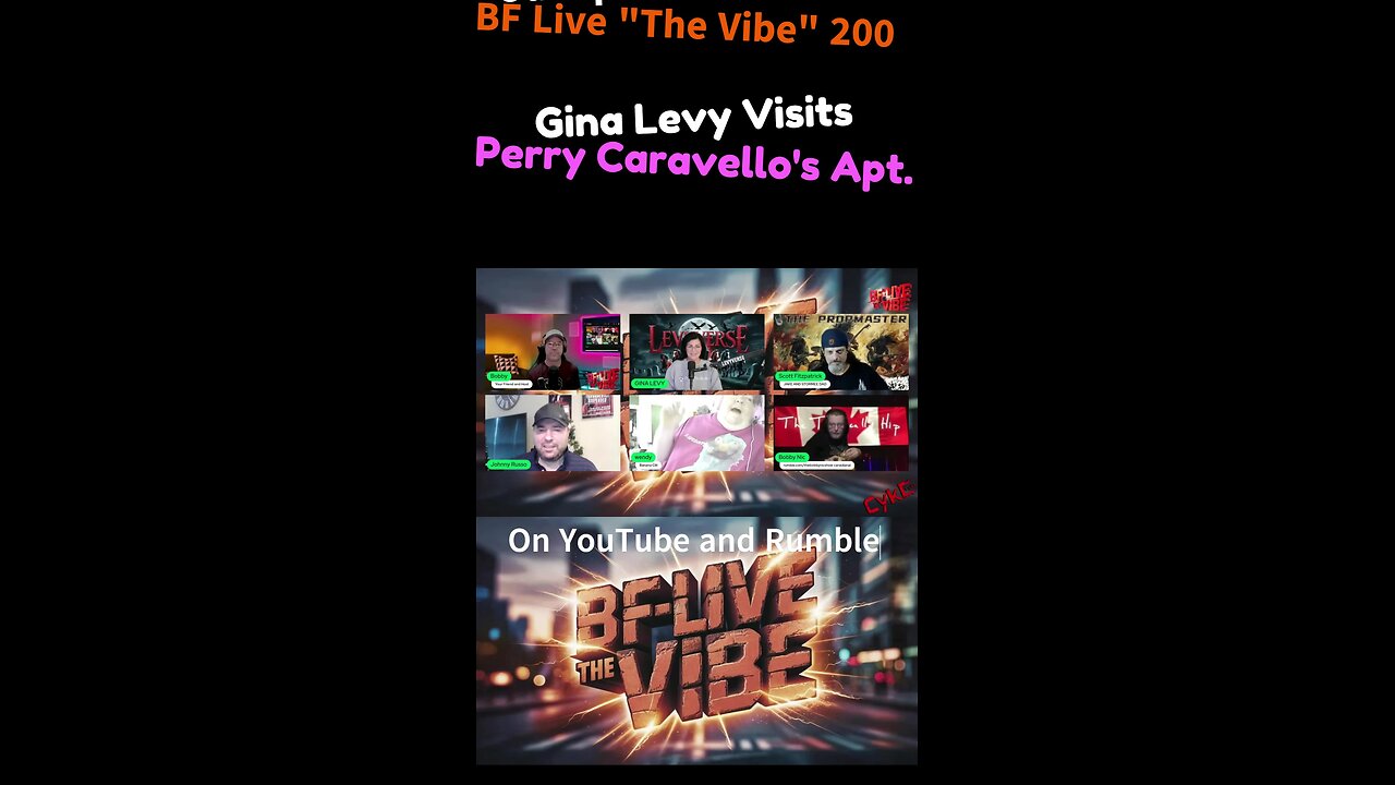 BF Live "The Vibe" 209 Thursday 12/19/24 12 pm - 3 pm ....ish EAST