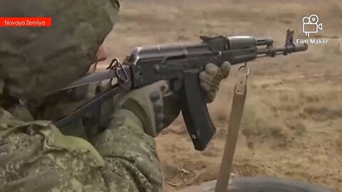 The combat training of Russian forces in Belarusia