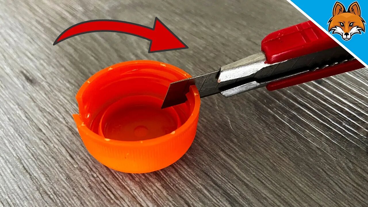 I made 4 Cuts in the Lid to get THIS 💥 (Genius TRICK) 🤯