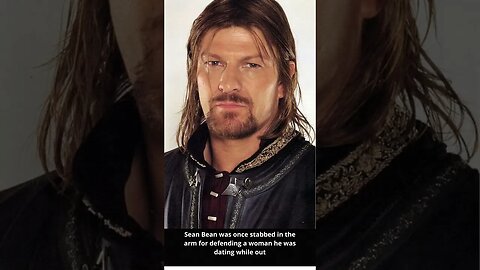 Sean Bean was once stabbed in the arm for defending a woman he was dating #shorts