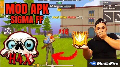 SIGMA MOD MENU FFH4X | COMO BAIXAR FFH4X MOBILE 100% HS ATUALIZADO | FFH4X MOD MENU FREE FIRE, FFH4X