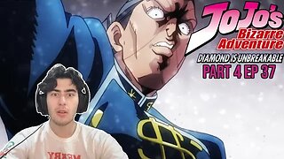 OKUYASU IS DE-? | JJBA Part 4: Diamond is Unbreakable Ep 37 | REACTION