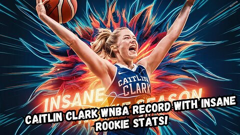 Caitlin Clark WNBA Record with Insane Rookie Stats!