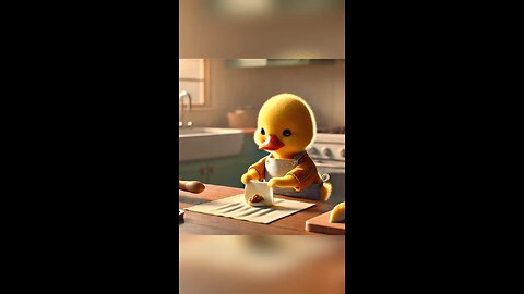 হার্ডওয়ার্কিং হাঁসের লিটল বাচ্চাদের #LittleDuck #funny #sad