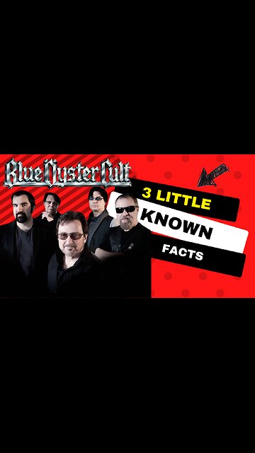 3 Little Known Facts Blue Oyster Cult