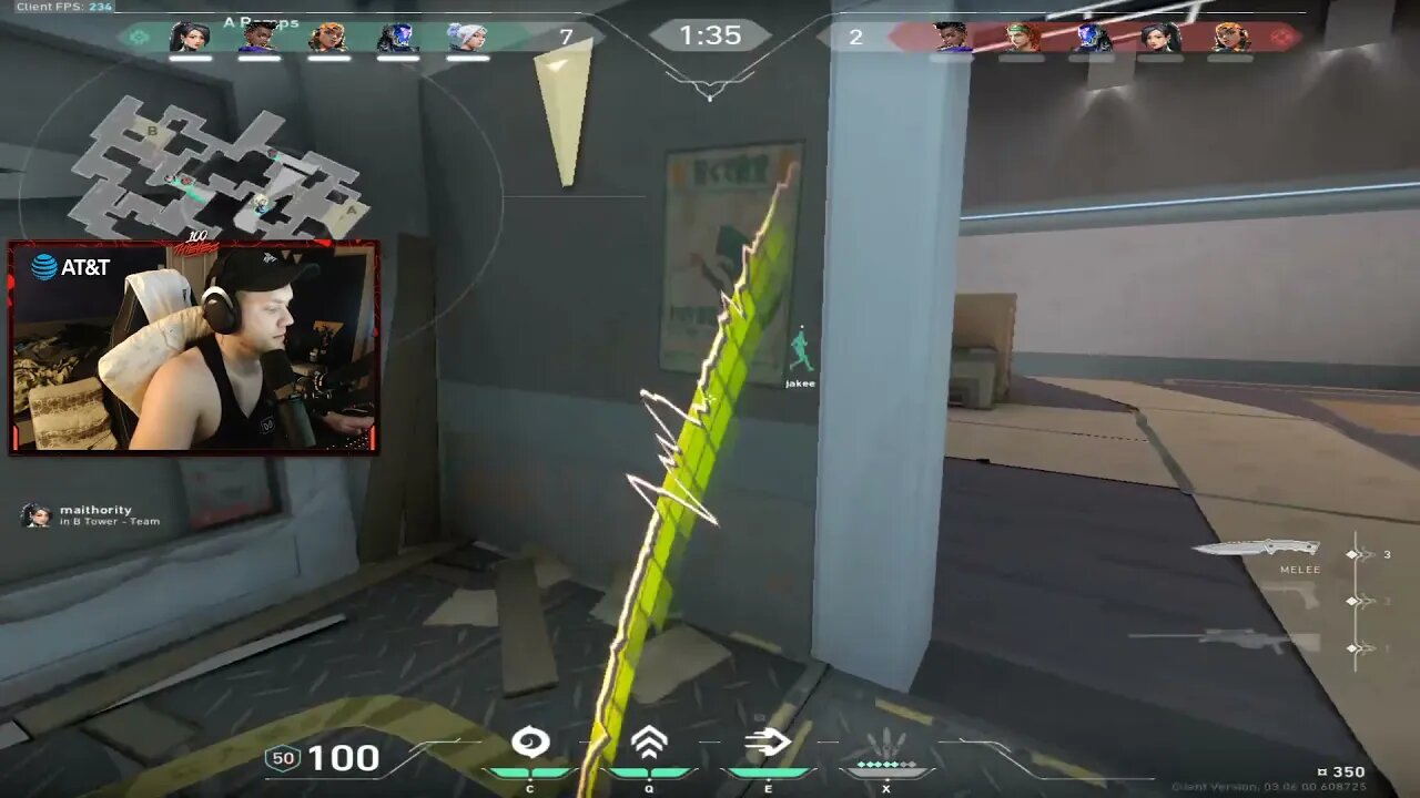 Random Floating Oni Knife