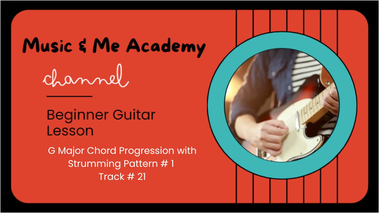 G Major Chord Progression with Strumming Pattern #1