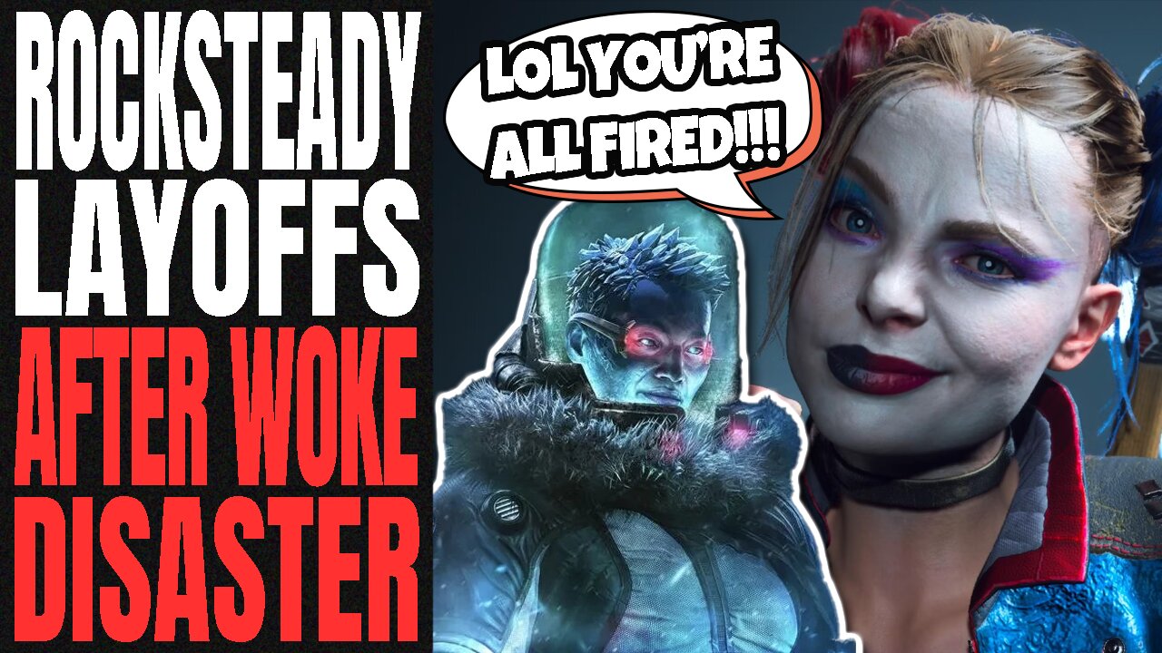 Sweet Baby INC DESTROYS ROCKSTEADY | Suicide Squad Game Developer Suffers MASSIVE LAYOFFS After FLOP