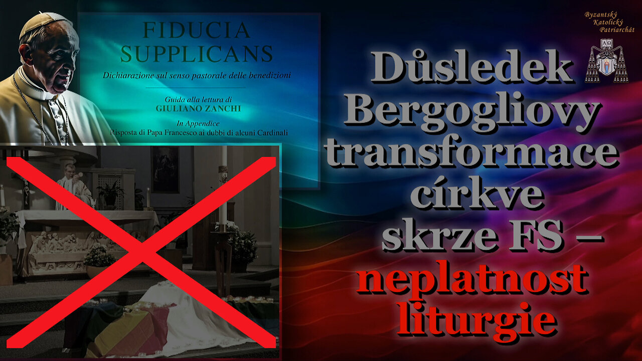 Důsledek Bergogliovy transformace církve skrze FS – neplatnost liturgie