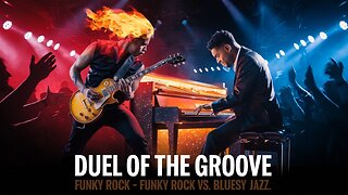 Duel of the Groove 🎸🎹 | Funky Rock Meets Energetic Blues!