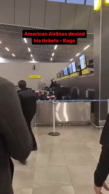 Chaos at the Airport as Haitian Man Goes on Rampage!