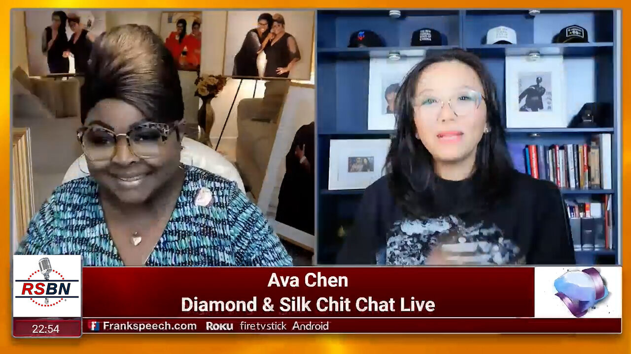 Ava Chen discusses how the CCP is the Enemy not Americans | Diamond & Silk - 9/19/24