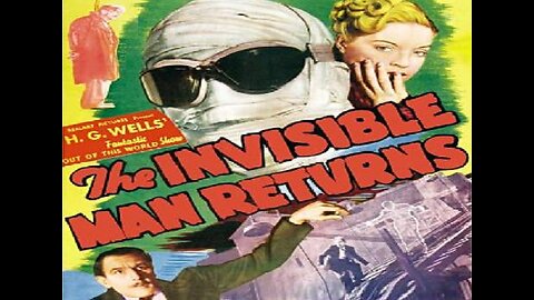 Vincent Price THE INVISIBLE MAN RETURNS 1940 Superb Sequel to the Universal Classic FULL MOVIE in HD