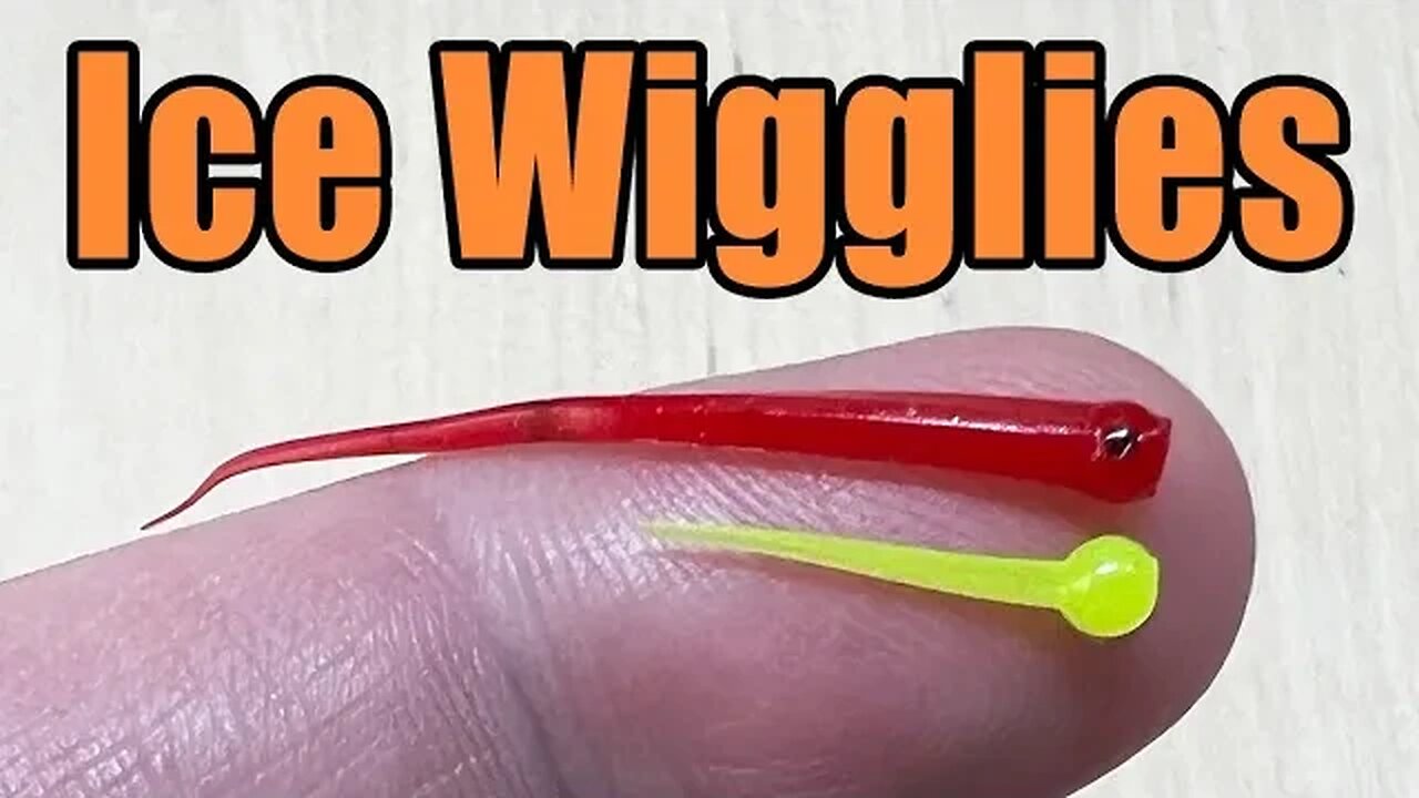 Ice Wigglies - Ice Fishing Soft Plastic Micro Bait Lure