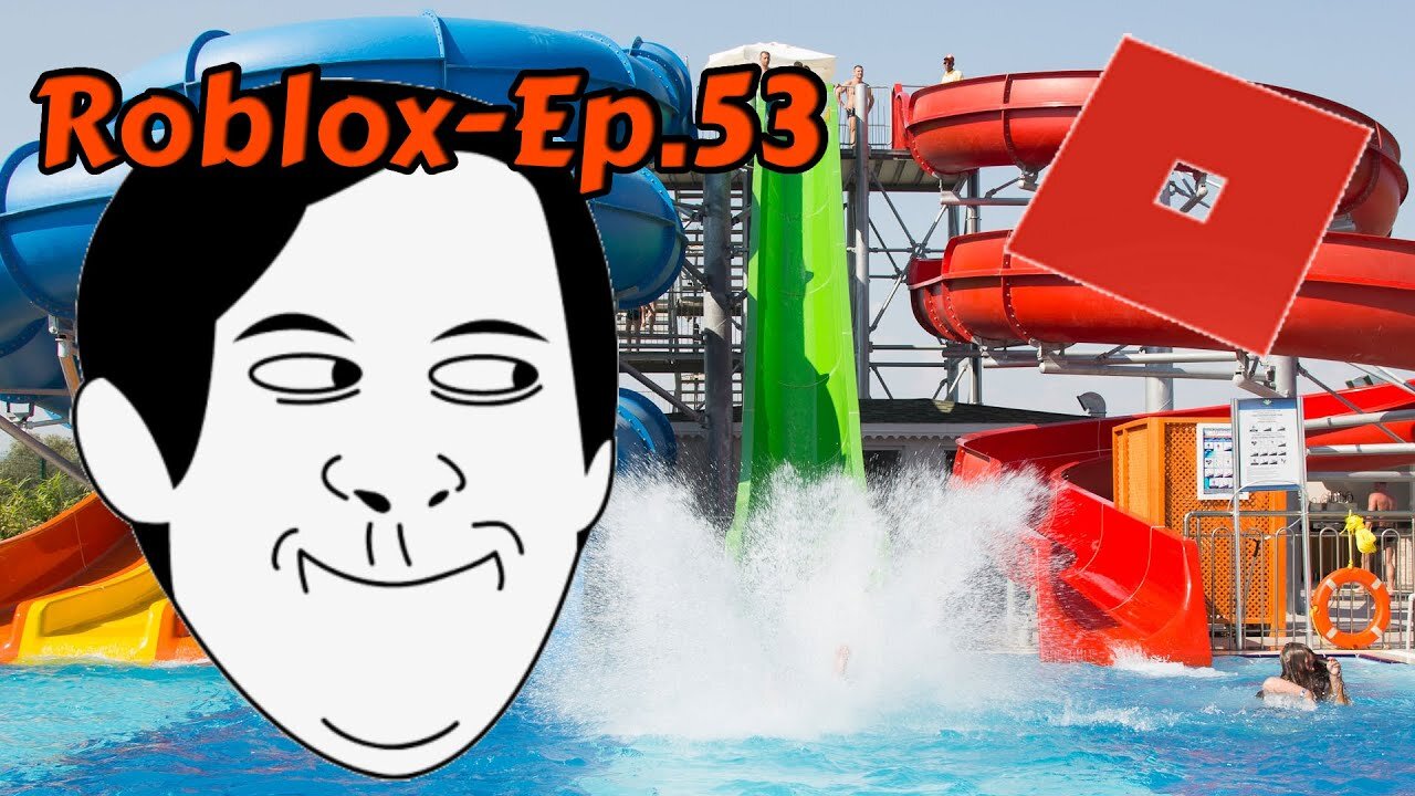 Roblox[Ep.53]check out the cool water slides