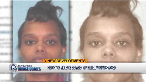 Mother charged with murder was victim of repeated domestic abuse