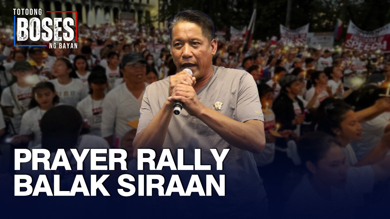 Prayer rally ng Laban Kasama ang Bayan, balak siraan ng mga makakaliwang vloggers —Dhan Chan