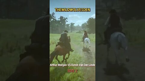 Dutch vs Arthur 🐎 race #rdr2 #shorts #trending #youtube #subscribe