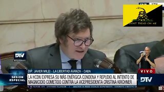 2022 09 03 Javier Milei Discurso de Javier Milei en la Cámara de Diputados