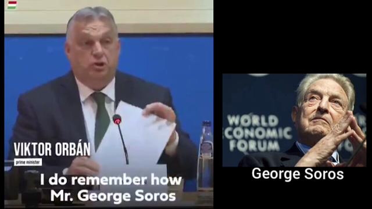 Viktor Orbán explains: Who’s behind the Mass Immigration into EU - George Soros