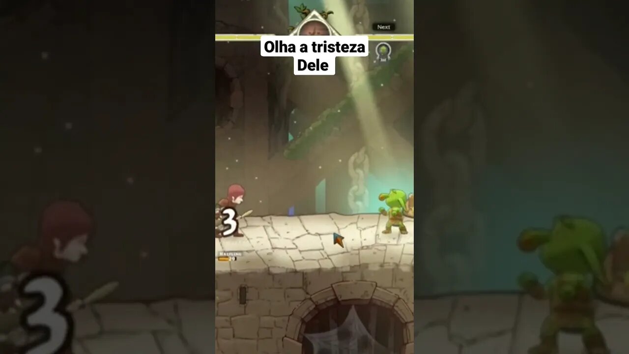 Fiquei com pena do goblin #goblinstone #goblinslayer #shorts
