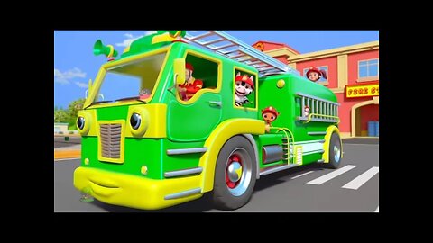 Wheels on the Fire Truck & Nursery Rhymes for Kids by Little Treehouse