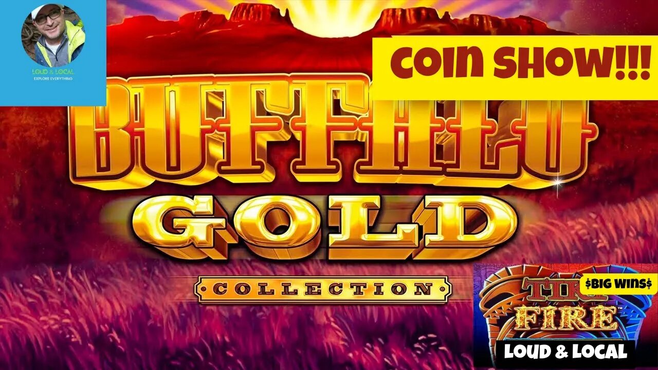 Buffalo Gold & Lightning Link Tiki Fire Slot Bonus Compilation. Coin Show Alert! Loud & Local