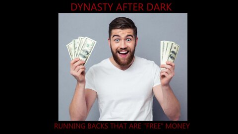 Dynasty Buys - 3 RBs That are Free Money for 2022 and Beyond