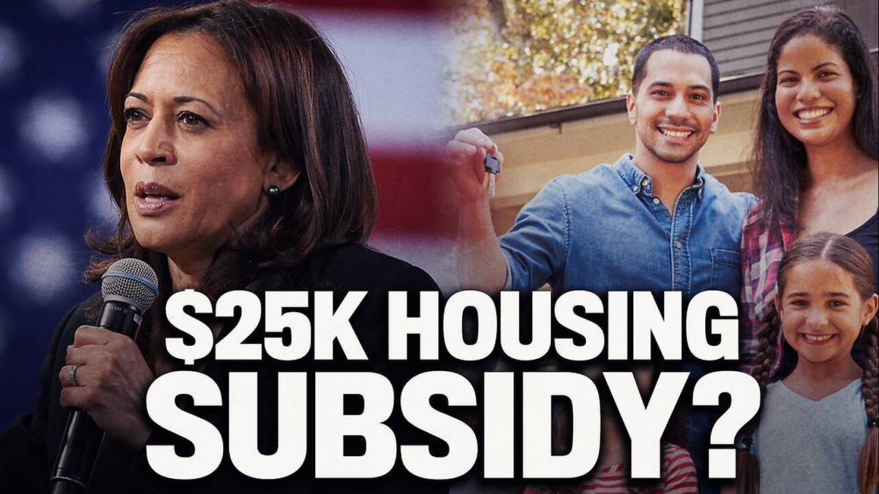 Kamala’s “First Time Homeowner” Policy Is A SCAM! Will Only Be Given To Immigrants