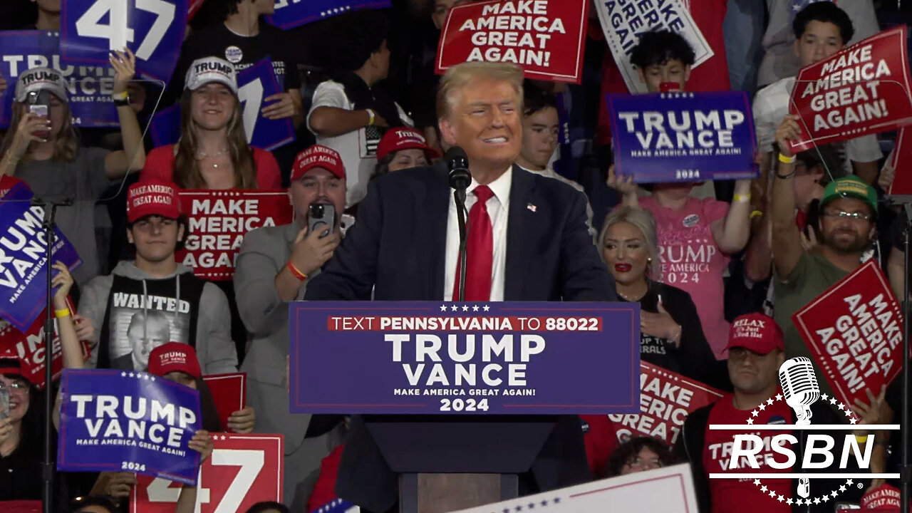 FULL SPEECH: President Trump Holds a Rally in Reading, PA - 10/9/24