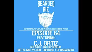 Ep. 64 - C.J. Ortiz - Metal Motivation - University of Badassery