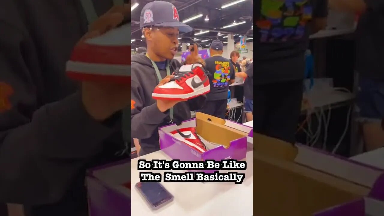 She Caught A Fake Pair Of Shoes At SneakerCon LA! #legitcheck #howto #nike #nikedunk #shorts