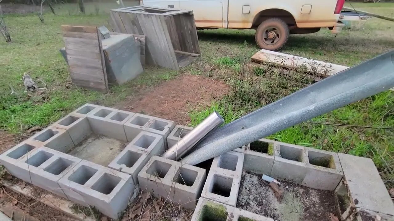 Chickens and the next project I'm working on.