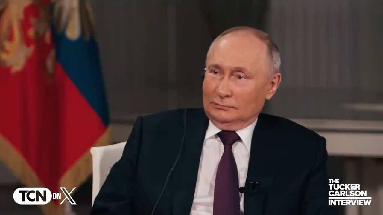 An excerpt from the President Putin/Tucker Carlson interview