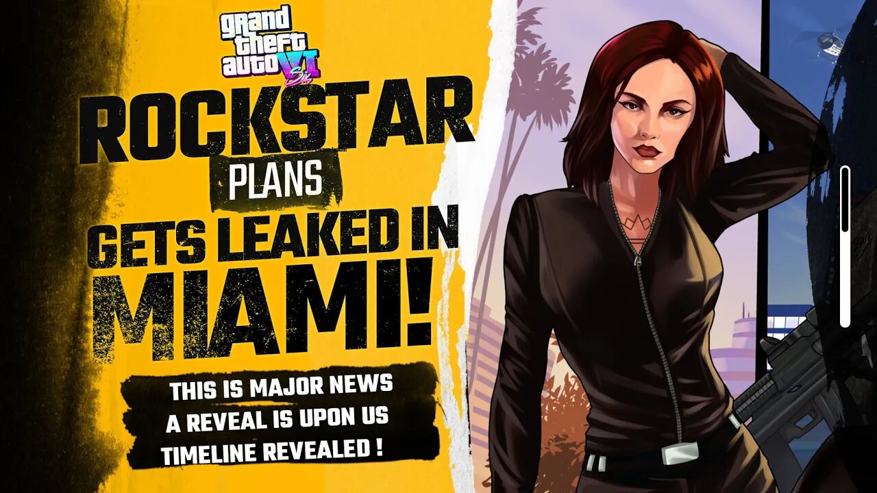 Grand Theft Auto 6:Take-Two allegedly planning huge marketing campaign in Miami (SHOCKING)